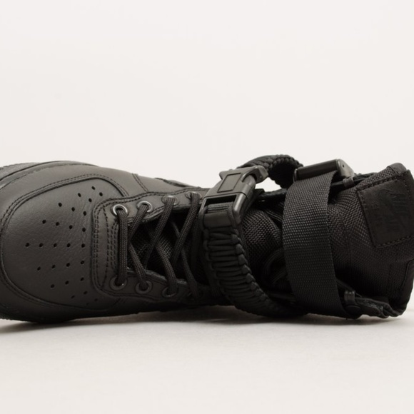 Nike SF Air Force 1 High Women's Triple Black - Picture 7 of 7